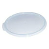Cambro RFS6SCPP Camwear Round Translucent Plastic Lid for 6 & 8 qt. Containers, 5 Unit