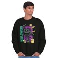 thumbnail image 5 of PACMAN Spooky Halloween Credit Unisex Plus Size Sweatshirt Brisco Brands 3X, 5 of 6