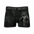thumbnail image 1 of Star Wars The Mandalorian Mythosaur Symbol Black Camo Crazy Boxer Briefs-Large (36-38), 1 of 2