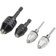 thumbnail image 1 of 4PCS Drill Chuck Quick Change Adapter Mini 3-Jaw Drill Chuck Screwdriver Adapter Electric Drill Con, 1 of 5