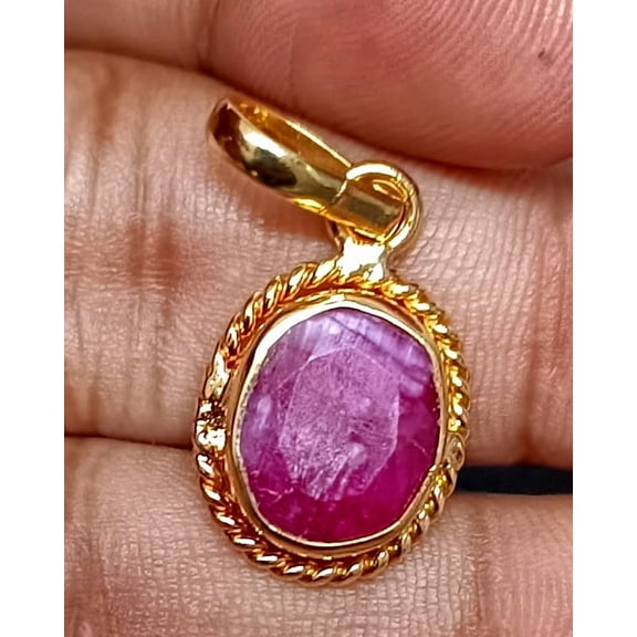 2 Mukhi Two Face Rudraksha Pendant Orignal Cerified Locket