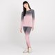 thumbnail image 2 of Dare 2B - Leggings base In The Zone para Mujer (Rosa Polvo, Gris Ébano), 2 of 4