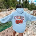 thumbnail image 2 of KDFJPTH Sweatshirts for Women Loose Fit Cherry Hoodie Top, 2 of 6