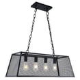 thumbnail image 1 of Xtricity - Pendant Light, 33.2 '' Width, From Nelson Collection, Black, 1 of 3