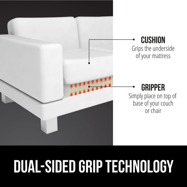  Gorilla Grip Original Mattress Slide Stopper and Gripper, Twin  XL, Keep Bed and Topper Pad from Sliding for Sofa, Couch, Chair Cushion,  Mattresses, Easy Trim, Slip Resistant, Grips Helps Stop Slipping 