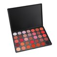 thumbnail image 3 of Paleta de sombras de ojos, pigmento en polvo brillante, juego de maquillaje de belleza cosmético desnudo mate (35F), 3 of 8