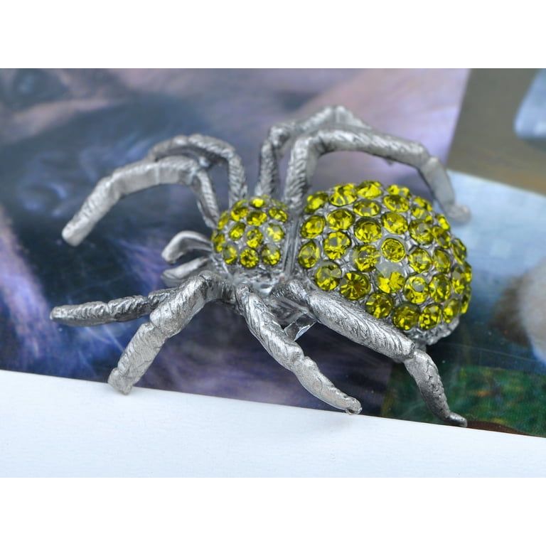 Feinuhan Vintage Inspired Halloween Spider Jewelry Pin Brooch