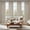 Burlywood Birch, variant on Pinch Pleated Thick Linen Curtains 96 Inch 4 Panels Set Back Tab Memory Trained Pinch Pleat Semi Sheer Light Filtering Privacy Let Light in Window Drapes for Living Room Bedroom Chambray Blue