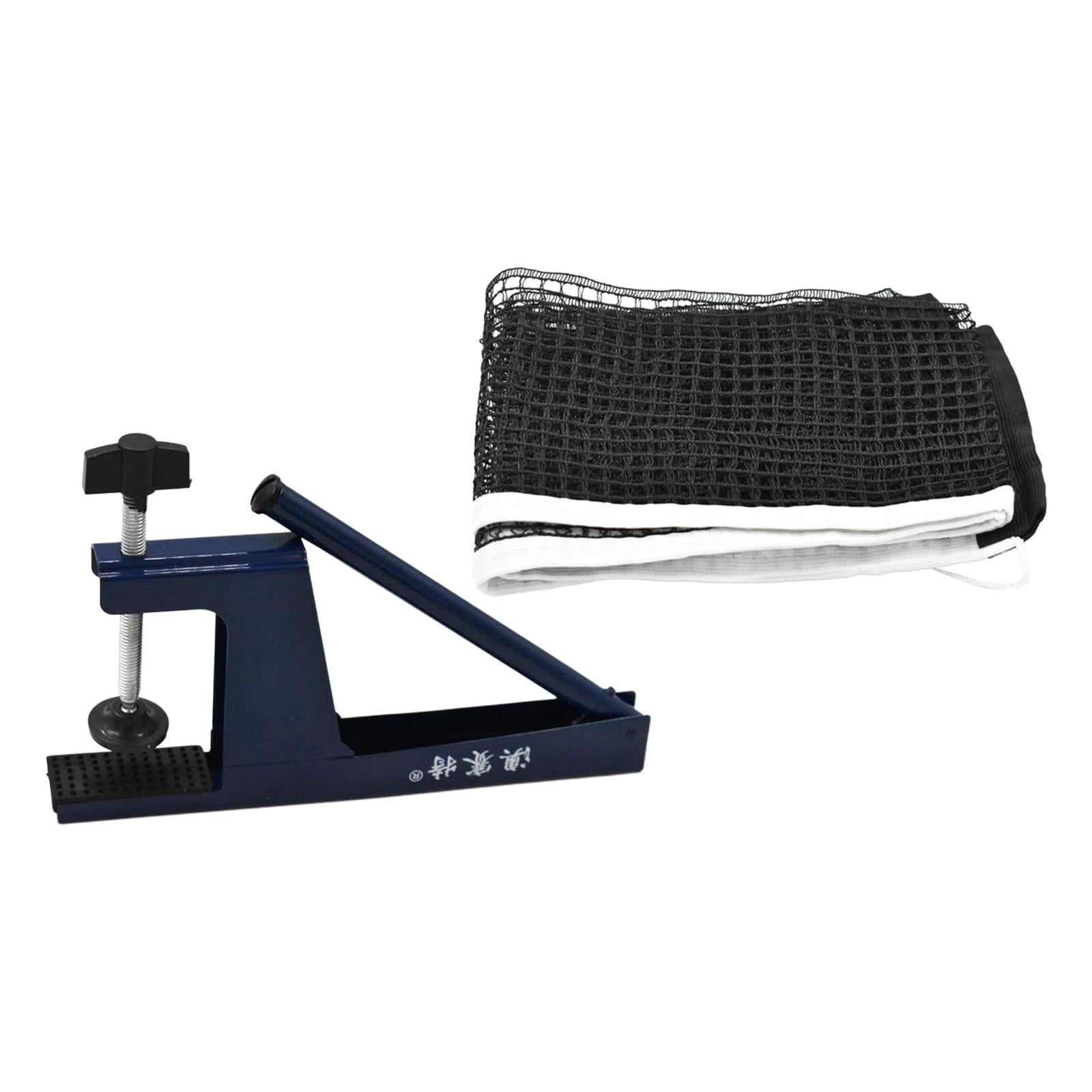 harayaa Portable Table Tennis Net Posts Set Stable Practice Tennis Net Rack for Training