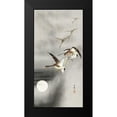 thumbnail image 2 of Koson, Ohara 9x14 Black Modern Framed Museum Art Print Titled - Geese in flight, 2 of 5