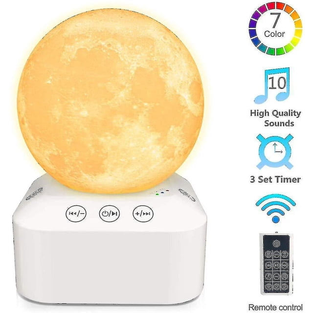 White Noise Machine Sleep Instrument Baby Colorful Ball Led Colorful Light With Music Player