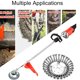 thumbnail image 5 of Juego De Cortadores De Malezas De 8 Piezas Con 7 Accesorios Cabezal De Desbrozadora De Aleación De 6 Pulgadas Cabezal De Cortador De Césped Duradero Cabezal De Cortacésped Versátil Para Jardinería Advancent TO002111-00, 5 of 6