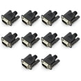 thumbnail image 1 of 10X VGA Virtual Display Adapter Male Dummy Plug EDID Headless Ghost Emulator Lock Plate, 1 of 4