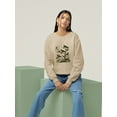 thumbnail image 2 of Ornithology Ii Sweatshirt Women -Sydenham Edwards Designs, Female 5X-Large, 2 of 4
