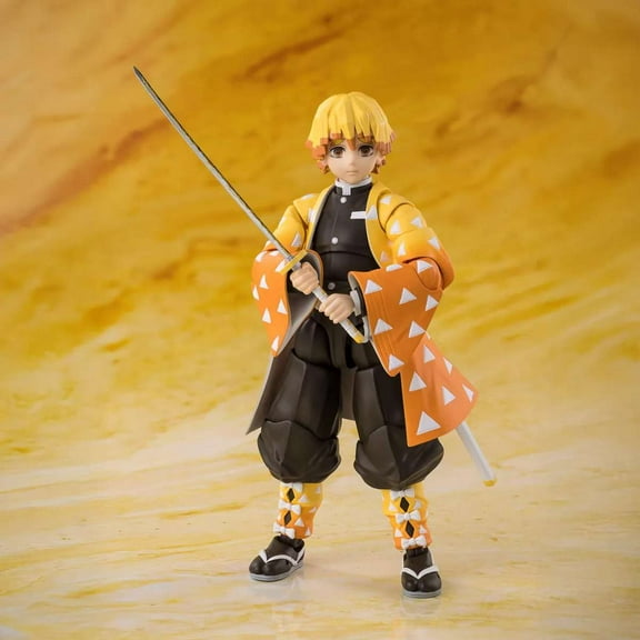 Demon Slayer: Kimetsu no Yaiba S.H.Figuarts Zenitsu Agatsuma Action Figure