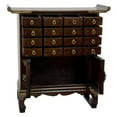 thumbnail image 3 of Oriental Commode Coréenne 16 Tiroirs en Bois de Rose, 3 of 5