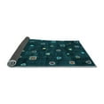 thumbnail image 2 of Ahgly Company Indoor Rectangle Abstract Light Blue Contemporary Area Rugs, 3' x 5', 2 of 4