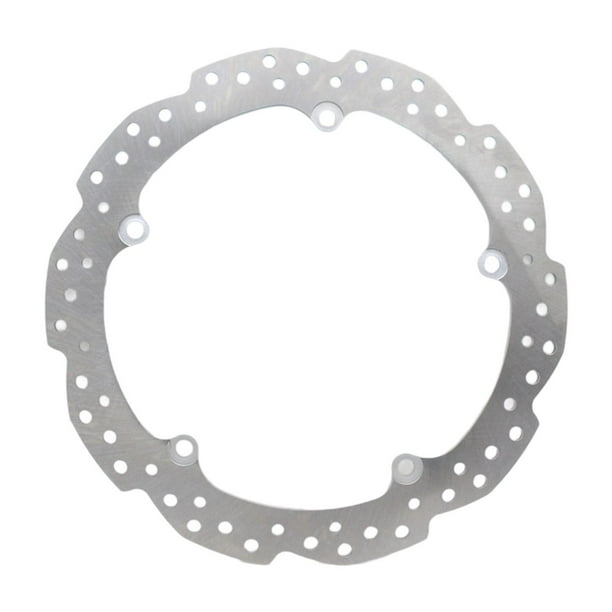 Disco de Freno Rotor Delantero Motocicleta Placa Accesorio Repuesto Acero Inoxidable Duradero para Uso Diario y Recorridos por Carretera
