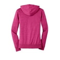 thumbnail image 6 of District Juniors Jersey Full Zip Hoodie-3XL (Dark Fuchsia Heather), 6 of 6