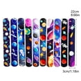 thumbnail image 2 of Outdoor Toys Space Themed Easy To Wear Slap Bracelets for Kids Party for Outdoor Activities and Celebrations, 2 of 8