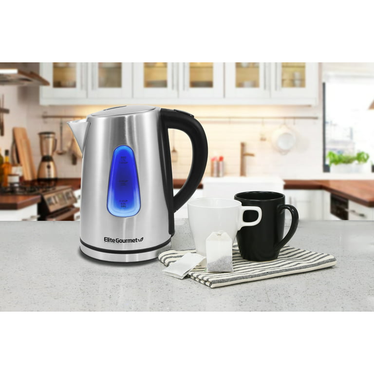 Mixpresso Electric Kettle Temperature Control, Hot Water Kettle Electric,  Cordless 1 Liter Capacity, Keep Warm & Led Indicator, Auto-Shutoff,  Boil-Dry