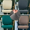 thumbnail image 6 of Office Chair Covers, Elastic Computer Chair Seat Slipcovers,Spandex Removable Protective Cover, 6 of 6
