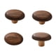 thumbnail image 2 of 4 ganchos de madera para abrigos, perchas para gabinetes, multiusos, ligeros y modernos. Oval, 2 of 9