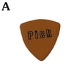 thumbnail image 1 of 1x Leather Guitar Picks Various Colours Bass Ukulele Plectrum Genuine X5X6, 1 of 9