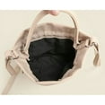 thumbnail image 2 of Kukuzhu Women's Drawstring Bucket Bag Soft Leather Pleated Pop Fashion One-shoulder Cross-body Bag Vintage Versatile Tote Bag, 2 of 4