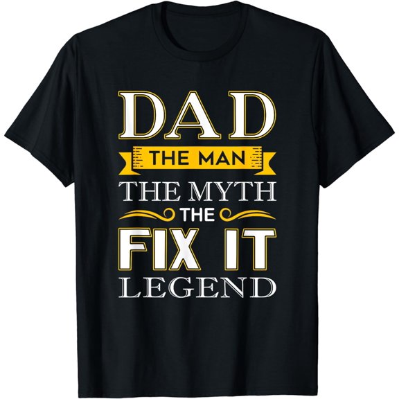 Mr Fix It Dad Gifts Fathers Day Handy Man T-Shirt