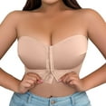 thumbnail image 1 of Comfortable Plus Size Front Closure Bra - Versatile Design for Home, Leisure and All Seasons, 1 of 6