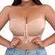 thumbnail image 1 of Sujetador de talla grande con cierre delantero - Sujetador ajustable - Nailon/spandex - Prenda interior versátil para todas las estaciones, 1 of 8