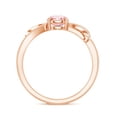 thumbnail image 3 of Rosec Jewels IGI Certified Lab Grown Pink Diamond Infinity Engagement Ring 1 Ct (Fancy Pink Color and VS1 Clarity) - Pink White Diamond Ring, 18K Rose Gold, US 3.50, 3 of 9