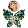 thumbnail image 2 of Barrette à Cheveux Mode Strass Papillon Accessoires pour Femmes, 2 of 10
