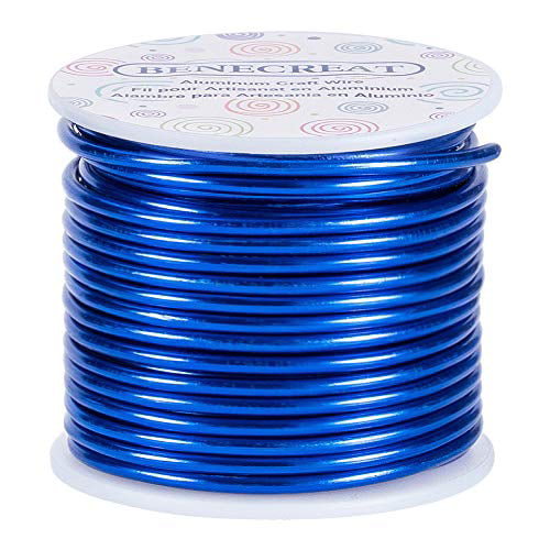 9 Gauge 55FT Tarnish Resistant Jewelry Craft Wire Bendable Aluminum  Sculpting Metal Wire for Jewelry Craft Beading Work YellowGreen 