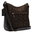 thumbnail image 2 of Bolsa Coach Messenger Bag In Signature Canvas Cafe Oscuro, 2 of 3