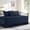 Navy Blue, variant on Daybed Cover Sets- Diamond Stitching Daybed Bedding Set, All Season Cozy Bedding with Bedskirt with Shams, Microfiber Filling, 5 Pieces, Olive-Green