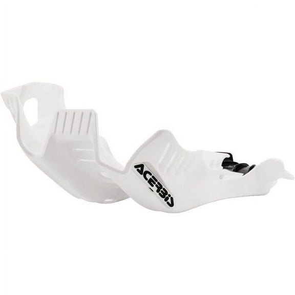 Acerbis MX Style White/Black Plastic Skid Plate (2736361035)
