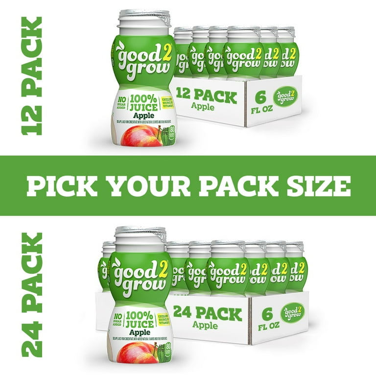 good2grow アップルジュース 8本 Amazon.com : good2grow 100% Apple Juice for Kids - Apple