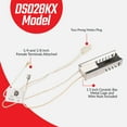 thumbnail image 6 of Surface Igniter DS028KX 3.2 to 3.6 Gas Range Oven Igniter Replacement for 5304509706, 316489408 and More, 6 of 11