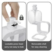 sixwipe 2 Pack Kitchen Hand and Dish Soap Dispenser Set, Soap Dispenser Bottle with Pump, Dispenser Bottle for Washing Up Liquid, Hand Wash, Wish, Shampoo, Lotion Dispenser Bottle for Kitchen & Bathroom(300ML)