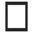 thumbnail image 3 of Black Suede Picture Frame Mat for 32x40 Frames - Fits 30x36 Photos - 1 Mat, 3 of 7