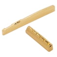 thumbnail image 1 of Esquirla Guitar Bridge Saddle Brass Musical Instrument Part Easy to Install Accessory Guitar Nuts Saddle, 1 of 8