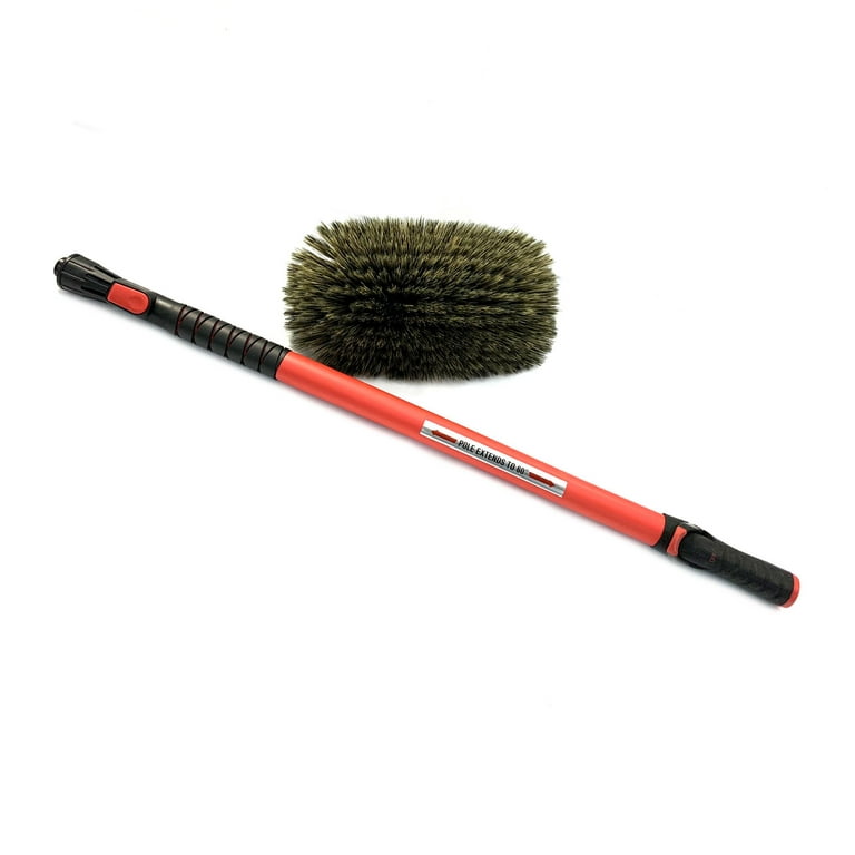 Car Wash Brush 60 Inch Telescoping Handle Truck Cleaning