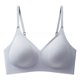thumbnail image 4 of Sujetador sin costuras y sin aros para mujer: fino, soporte suave, pecho grande, copa semi-fija, transpirable; tallas 70D/75A/75B para uso informal., 4 of 4