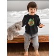thumbnail image 2 of Dragon Boy With A Tree Long Sleeve Toddler -Image by Shutterstock,  4 Toddler, 2 of 4