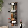 thumbnail image 4 of Meuble Adriano Mural pour Rangement de Vin en Tons Terre, 4 of 5