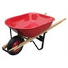 United General 6' Cubic 20 Gauge Steel Tray Wheelbarrow