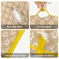thumbnail image 6 of Golden Christmas Pattern Toddler Nap Mats for Kids Preschool,50"x20" Sleeping Mat Bag or Kids,Toddler Sleeping Bag,Toddler Nap Mat or Daycare, 6 of 6
