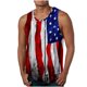 thumbnail image 1 of Tanques para Hombre para el Verano Solto Chaleco Impresión Deportivo Cuello Redondo, Casual, 1 of 4